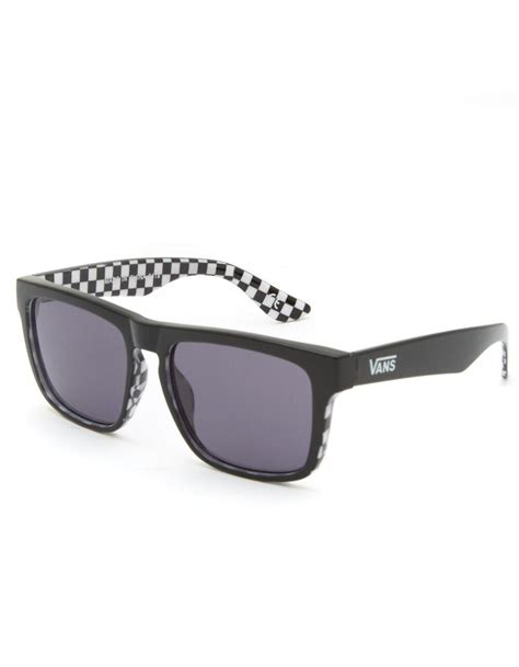 vans sunglasses checkered